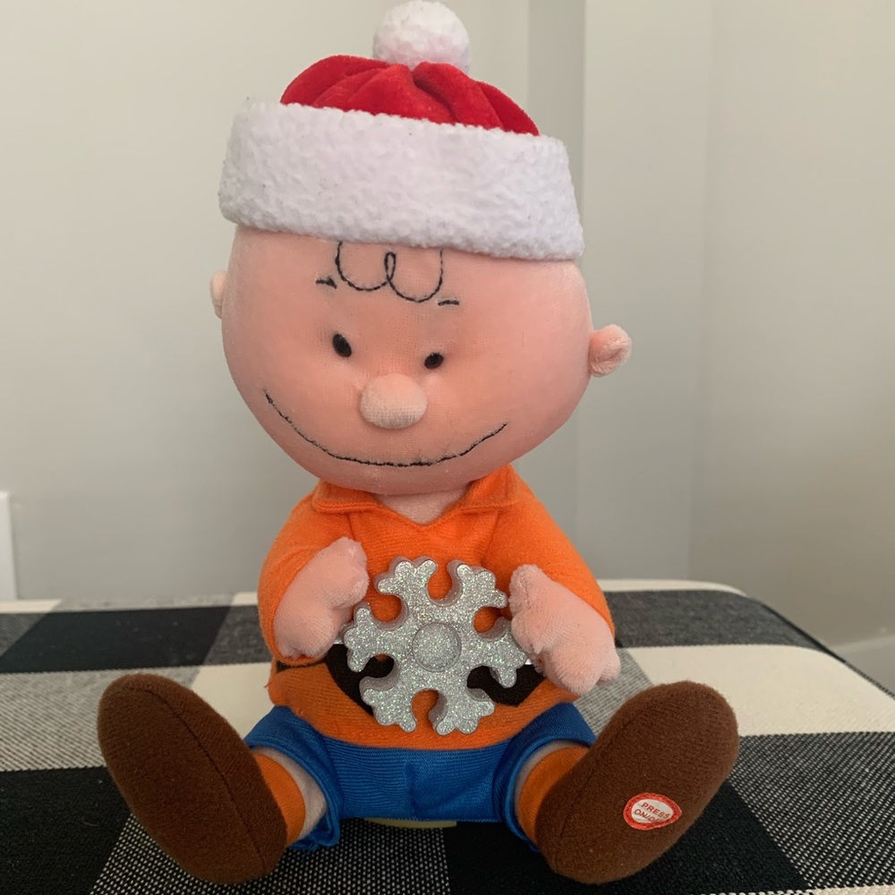 Charlie Brown Christmas Plush…Plays music